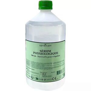 S&eacute;rum Physiologique Santecare Nacl 0,9% Bouteille 500 Ml - Neuf