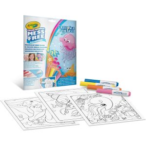 Eryi-- Color Wonder, Kit De Coloriage Avec 18 Pages À Colorier Et 4 Feutres Anti-Tache, Sur Le Thème Des Amis De La Mer, Activité Créative Pour Enfants, 3,4,5 Ans, 75-2667 - Neuf