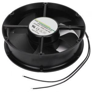Ventilateur de refroidissement silencieux a double roulement a billes de 220 mm, pour machines de ventilation et de refroidissement DIY, 220/240 V - Neuf