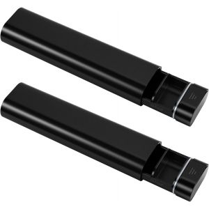 KALANKA-2PCS Pilulier 7 Jours, Pour Organisation Quotidienne Boite A Medicament Avec Compartiments Separables Pilulier Journalier Et Semainier Pour Gestion Matin Et Soir Usage Maison Et Deplacement - Neuf