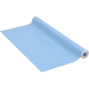 Eryi-Adhésif Uni Mat Caraibes, Feuille Adhésive, Feuille De Meubles, Auto-Adhésif, 45cm X 2m, 160µm (Épaisseur : 0,16 Mm), 53301 - Neuf
