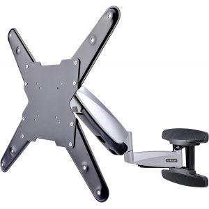 CHECARZHN--NO1-Com Support Mural Tv Vesa - Fixation Murale Vesa Réglable Pour Écrans 23-55" - Bras Articulé Tv Mince Supportant 30Kg - Support Mural Tv Pivotant/Extensible/Basculant (Fha-Tv-Wall-Moun - Neuf