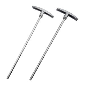 Tube d'extension de la vanne de vidange Pack-RV de 2 pouces Remplacement de la poign&eacute;e de la vanne de vidange de 9 pouces TX9HPB RV, tige d'extension de tube en aluminium de soupape - Neuf