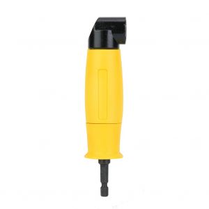 Adaptateur pour perceuse electrique, rallonge d'angle a 90 degres, porte-embout hexagonal 1/4 - Neuf