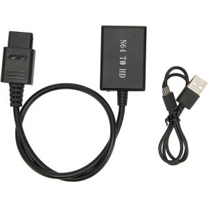 Cable Convertisseur N64 Vers Hdmi, Traitement Du Signal Haute Résolution, Plug And Play, Taille Compacte, Forte Compatibilité, Facile À Utiliser, Peut Réaliser Des Effets Audio - Neuf
