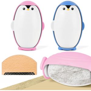 JGD-Rouleau &agrave; Peluches pour Poils d'animaux, 2 Pi&egrave;ce r&eacute;utilisable Rouleau Anti-Peluches, Rasoir Anti Bouloche, Rouleau adh&eacute;sif Lavable, Portable Lint Roller Ball pour V&ecirc;tements, Lit, Tapis - Neuf