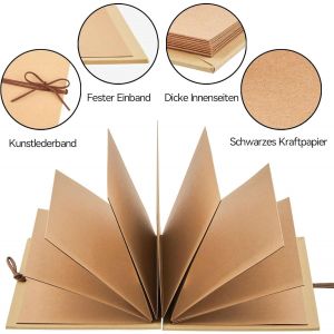 Tianyi-Lot De 2 Albums Photo À Personnaliser (17,5 X 11,5 Cm), Petit Album Photo, Scrapbooking, Livre Photo, Peut Être Utilisé Comme Cadeau De Remise De Diplôme, Cadeau D'anniversaire, Cadeau - Neuf