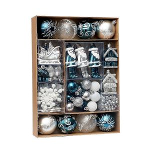 Arbre de no&euml;l pendentifs 50pcs assortis de vacances &agrave; la d&eacute;coration de - Neuf