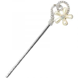 Epingle A Cheveux Vintage En Strass Et Fausses Perles Pour Femme, Accessoire De Mode, 1 Fleur - Neuf