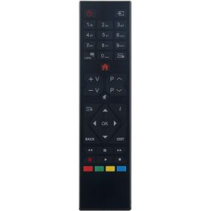 RC39105 Télécommande remplacée Convient pour Telefunken Telefunken Finlux Edenwood Grandin Hitachi TV TE32FHWS27TXH XH24D101D-W XH28D101-W XH20D101D-W XH32D101-W XF32D101D-W L24H472M4 - Neuf