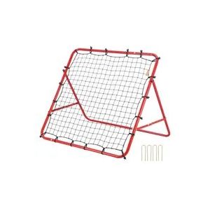 Filet De Rebond Football 1x1 M Rebondisseur D&iquest;Entra&icirc;nement Angle R&eacute;glable Structure Tube Fer Portable - Neuf