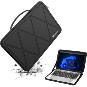 Hard Eva Housse De Protection Compatible Pour 14 Pouces Hp Elitebook 640 G9 Ordinateur Portable Pc/Hp Elitebook 645 Ordinateur Portable Housse &Eacute;tanche (X8040)[ZHB1227] - Neuf