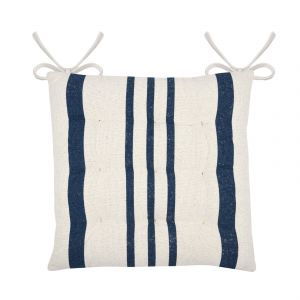 Galette De Chaise &Agrave; Rayures - Neuf