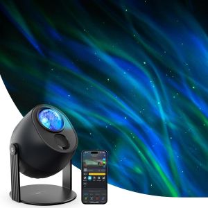 Projecteur Ciel Etoil&eacute; Led, Rgbw Projecteur Galaxie Avec 52 Sc&egrave;nes, 18 Bruits Blancs, Lumi&egrave;re Etoiles Plafond Alexa Matter Compatible, Timer Veilleuse Enfant Pour D&eacute;coration Maison Chambre - Neuf