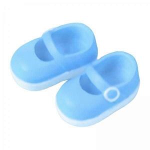 Lot de 2 chaussures de poupee en silicone pour habiller une poupee BJD - Neuf