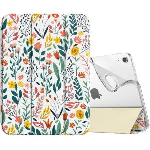 Coque Pour Ipad A16 11&egrave;me G&eacute;n&eacute;ration 11 Pouces 2025, Ipad 10&egrave;me G&eacute;n&eacute;ration 2022 10,9 Pouces, Mince &Eacute;tui Tri-Fold En Tpu Souple Translucide Avec R&eacute;veil/Sommeil Auto, Dorure - Neuf