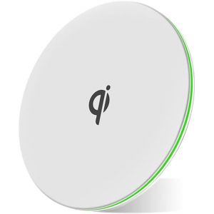 Wireless Charger For Mobile Phone 15w Qi Charger-Charging Station Compatible With Samsung And Iphone-Chargers Also Compatible With Airpods And Galaxy Buds-White - Neuf