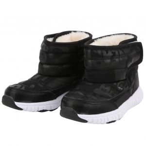 Chaussures D'hiver Tendance Pour Enfants, Impermeables, Antiderapantes, Bottes De Neige Chaudes Pour Garcons Et Filles, Noires, Pointure 33 - Neuf