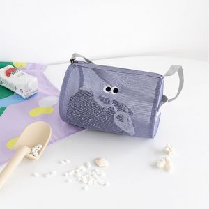 Sac de plage en maille,sac de voyage &agrave; bandouli&egrave;re simple,sac en maille pour loisirs,natation,Fitness,sac de Shopping ajour&eacute; &agrave; main,2025 - Neuf