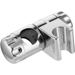 JGD-Support de douche tige de levage de rechange support ABS chrom&eacute; r&eacute;glable Grohe douchette coulissante pour accessoires salle de bain 25 mm - Neuf