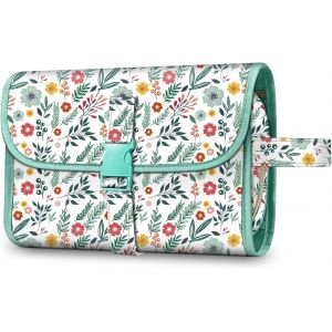 KALANKA-Fintie Trousse de Toilette Portable, Grande Trousse de Voyage r&eacute;sistante &agrave; l'eau &agrave; Suspendre pour Femmes et Filles - Neuf