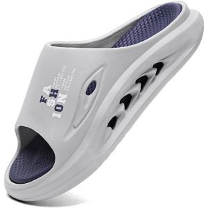 Kalanka-Chaussons Antidérapants Homme, Claquettes Légères À Semelle Épaisse, Pantoufles Hommes Été, Pour La Salle De Bain, La Piscine, La Plage - Neuf