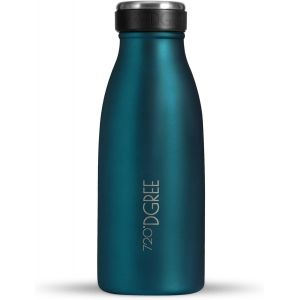 Gourde Acier Inoxydable Milkybottle - 350ml, Vert | Bouteille Isotherme D'eau | Revêtement Durable Parfaite Pour Enfants, Sport, L'ecole | Isolée Qualité Supérieure - Neuf