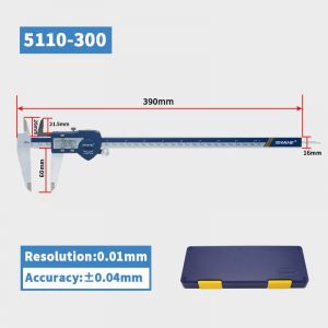 SHAHE IP54 règle à pied électronique numérique pied à coulisse numérique pied à coulisse numérique étriers en acier inoxydable - Type 0-300mm - Neuf