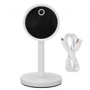 Reveil d'interieur avec camera 2MP HD, detection de mouvement, vision nocturne infrarouge, reduction du bruit 2D 3D, pour Tuya Smart - Neuf