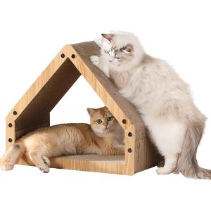 Griffoir Pour Chat D'intérieur, Rampe De Griffage, Arbre À Griffer Vert - Neuf