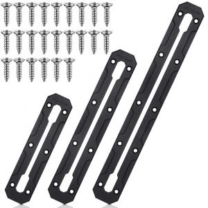 3 Jeux De Kayak De Profil Bas De La Piste Pour La P&ecirc;che Porte Canne Et Au Paddle Titulaires, Kayak Rails De Montage Avec Le Support De Tasse, Libre Vis - Neuf