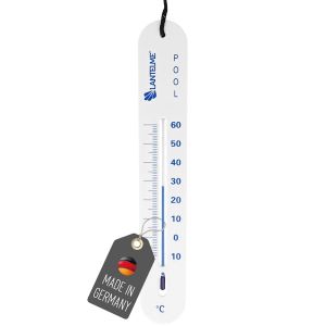 Thermomètre de piscine pour surveiller la température de l'eau de la piscine,de l'étang ou du bain à remous avec cordon de 90 cm Thermomètre de piscine analogique auto-enfonçant - Neuf