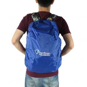 Housse De Sac A Dos Impermeable Et Anti-Poussiere Pour Randonnee Et Camping En Plein Air (Bleu) - Neuf
