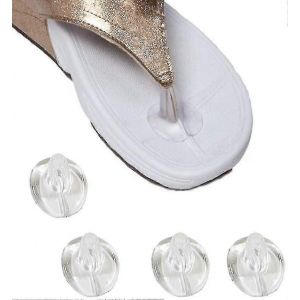 5 Paires De Protecteurs D'orteils En Silicone Pour Sandales Sandales Transparentes Ongs Coussin - Neuf