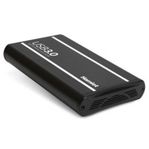 Hamlet Box Esterno per HDD SATA 3.5" USB-C/USB-A 5Gbps HXD3U6G-AC - Neuf