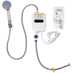 Chauffe-eau instantan&eacute; douche salle de bain robinet 3500w Eu prise - Neuf