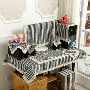 Pi&egrave;ces (&Agrave; Carreaux Noirs), Protections D'&eacute;cran Pour T&eacute;l&eacute;viseur/Ordinateur - Neuf