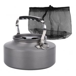 Bouilloire De Camping En Plein Air De 1,1 L, Bouilloire A Eau, Cafetiere Portable, Theiere, Ensemble De Pique-Nique, Bouilloire D'exterieur - Neuf