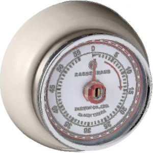 Minuterie De Cuisine Magnetique Retro, Minuterie De Cuisson Mecanique Classique (Rouge) - Neuf