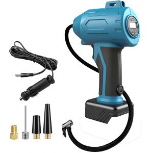 Compresseur d'air pour gonflage de pneus, pompe &agrave; pneus num&eacute;rique pour voiture, accessoire automobile portable pour pneus de voiture, v&eacute;los, ballons de football - Neuf