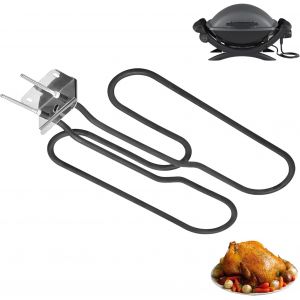 Ulteronixshop-l&eacute;ment chauffant 66631 pour barbecue &eacute;lectrique Weber - &Eacute;l&eacute;ments chauffants de rechange - Compatible avec barbecue Q140, Q1400 - Fumoir &eacute;lectrique - Pour l'ext&eacute;rieur et l'int&eacute;rieur - Gr - Neuf