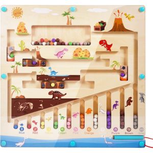 ERYI-Jouet Enfant 3 4 5 Ans, Labyrinthe Magnétique Enfant Jeux Montessori 3-5 Ans Cadeau Fille 3-5 Ans Cadeau Garçon 3-5 Ans Jouet Fille 3-5 Ans Jeux Cadeaux De Noël Anniversaire Montessori Jouet - Neuf