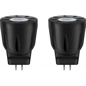 Ampoule Led Mr8 12v, Ampoule Led 2700k Mr8 Blanc Chaud 2w 12v Gu4, Ampoule Halogène De Remplacement 10w 20w, Non Dimmable, 2pcs[Amp743671] - Neuf