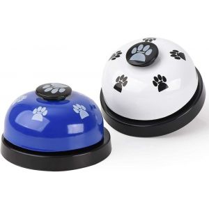 Cloche D'apprentissage De La Propreté Robuste - Sonnette Interactive En Métal Pour Chiens, Outil D'apprentissage Durable Et Polyvalent Pour Une Communication Facile Sur La Propreté - Neuf