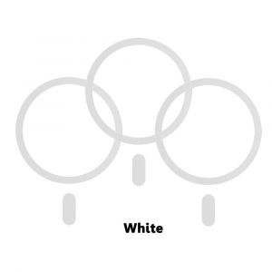 Anneau De Plaque Magnétique Magsafe,Autocollant Universel En Métal,Support De Chargeur Sans Fil,Feuille De Plaque Métallique Pour Support Magnétique Pour Voiture,1 Pièce/3 Pièces.3Pcs White. - Neuf