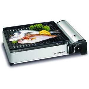Ulteronixshop-Barbecue gaz Portable 1900W, Plancha gaz Anti&iquest;adh&eacute;sive avec Sac, Id&eacute;al Camping, terrasse, Balcon - Neuf