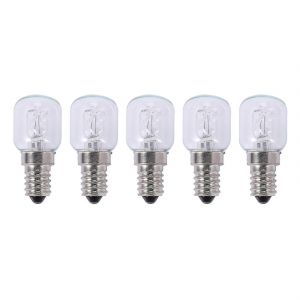5x E14 Ampoule Haute Température 500 Degrés 25w Bulbe De Four À Bulles Halogène E14 250v 25w Ampoule À Quartz - Neuf