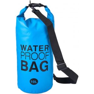 Kalanka-Sac Étanche 2lU201330l U2013 Dry Bag Imperméable En Pvc Avec Fermeture En Rouleau Et Sangle Réglable Pour Kayak, Bateau, Natation, Camping, Pêche, Randonnée Et Sports Nautiques (Bleu, 10l - - Neuf