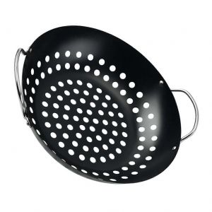 Plaque de cuisson, panier a fruits et legumes, accessoires pour petit barbecue portable - Neuf