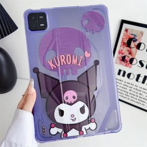 Pour Samsung Galaxy Tab S6 A7 Lite A8 A9 Plus S7 S8 S9 11 En Point De Dessin Animé Kuromi Cannelle Enfants Étui De Protection Souple Pour Tablette Tab A8 10.5 Inch-White - Neuf